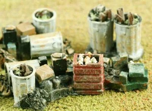 GARBAGE...Roadside Garbage Piles Clutter Piles Super Detailed S Scale - Picture 1 of 1