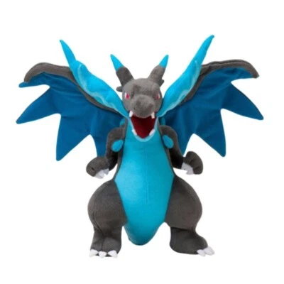 ✨Pokémon Plush ✨ Soft Toy Plush Mega Charizard X Ash Best Buddy Pokemon✨ 25cm✨ - Image 1 of 2