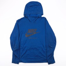 Nike Crew Neck Blue Hoodies 