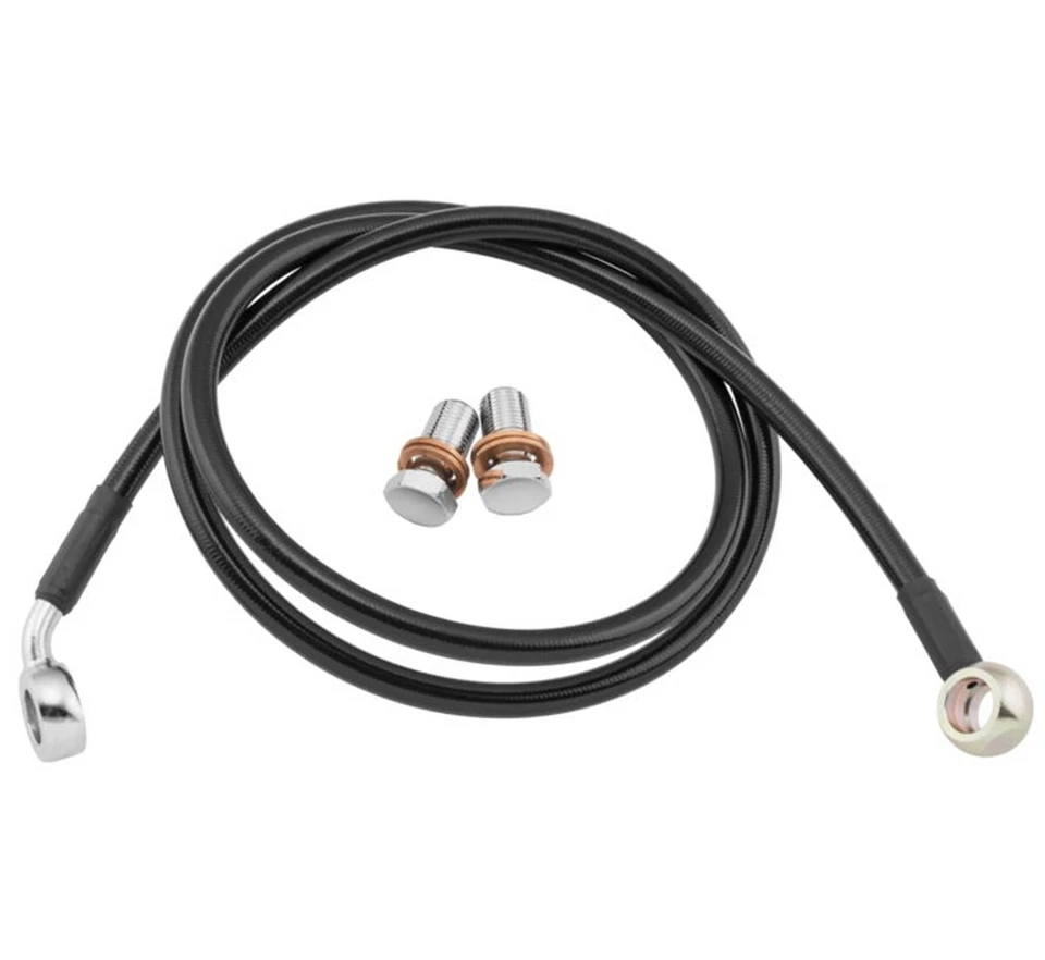 Goodridge Ebony 2 Brake Line Kits Front +8FL Softail models 037168 - Изображение 1 из 4