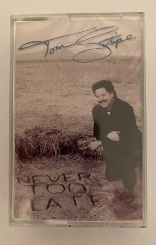 Tom Stipe Never Too Late (Cassette TAPE)---BRAND NEW SEALED! - Image 1 of 1