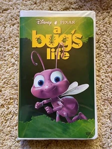 Disney Pixar A Bugs Life Dot Alternative Cover VHS Movie 1999 Clamshell Case - Picture 1 of 3