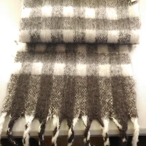 Sciarpa pesante donna bicolore Topshop | Taglia unica | bianco e nero misure 84"x13" - Foto 1 di 3