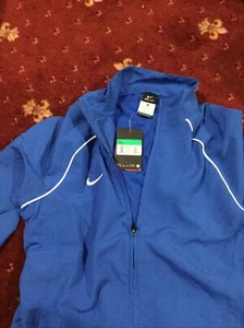 Nike Foundation 12 Sideline Jacket New with tags R.R.P £35 Youth XL Blue B62 MAM - Picture 1 of 12