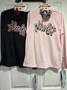 Girls Hurley Super Soft 3-Pc. Pajama Set ~ 2 colors & 2 sizes - Picture 1 of 9