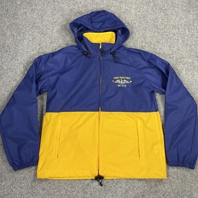 Wear Guard Mens USS Sailfish SS572 Windbreaker Jacket Hooded Water Resistant M - Image 1 of 4