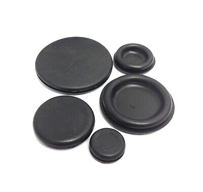 Blanking Grommets Rubber Grommet Closed Gromet Blind Plug Bung Bungs - All Sizes • 1.99£