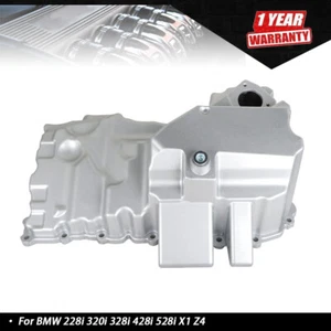 Fit For BMW 228i 320i 328i 428i 528i X1 Z4 2.0L Aluminum Engine Oil Pan - Picture 1 of 8