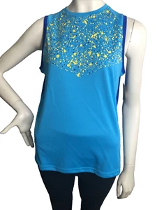 Athletic Works Girl's Soccer Tank Athletic Top 2-Tone Blue XL (14-16) NWT - Picture 1 of 11