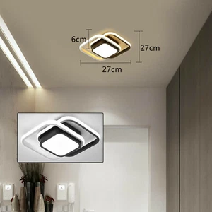 Lámpara de techo LED cuadrada para cocina dormitorio 27*27*6 cm - Imagen 1 de 17