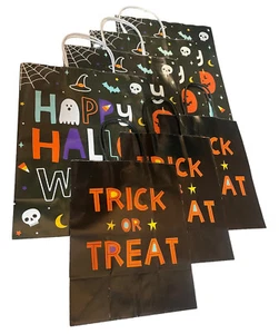 Lote de 7 bolsas de regalo de Halloween American Greetings 7,75 pulgadas x 9,75 pulgadas y 13 pulgadas x 10 pulgadas - Imagen 1 de 10