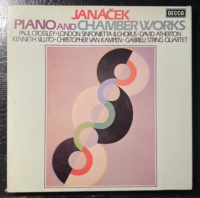 JANACEK PIANO & CHAMBER WORKS Paul Crissley David Atherton DECCA 5 LPs BOX M/VG+ - Image 1 of 4