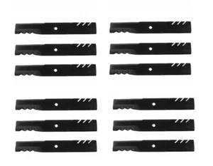 12 PK HUSTLER MOWER MULCH 60" CUT HEAVY DUTY MOWER BLADES 793794 794685 794230 - Picture 1 of 1