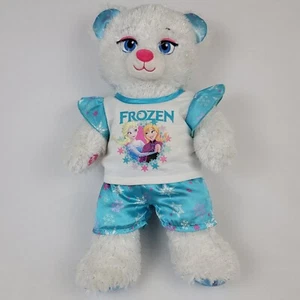 Build a Bear Disney Frozen Elsa Plush Stuffed Animal Toy w/ Satin Pajamas 17" - Picture 1 of 12