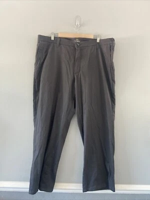 Lee Total Freedom Trousers 40 X 29 Grey Relaxed Fit Smart Casual - Image 1 of 4