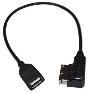 HQRP Mdi Media-In USB Adapter Kabel für Volkswagen VW Jetta Golf Gti Passat