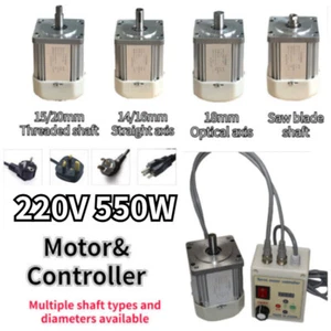 220V 550W Mount Servo Motor & Controller Driver Brushless Lathe Face Machine New - Picture 1 of 21