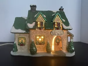 Santa’s Workbench Collection Sense of Thyme Herb Shoppe W/ Box 2001 Christmas - Picture 1 of 13