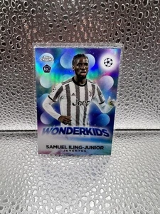 2022 23 Topps Chrome UEFA Club Wonderkids W15 Samuel Iling Junior RC - Picture 1 of 2