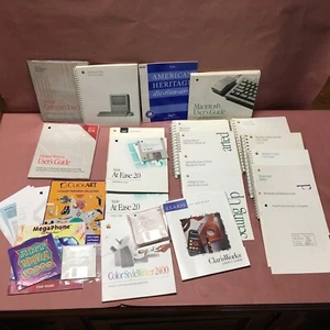 Apple Macintosh Books, Manuals, User Guides & Software Disks - Picture 1 of 12