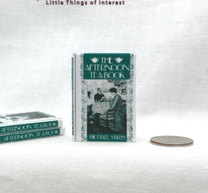 1:6 Scale AFTERNOON TEA Miniature Playscale Readable Illustrated Book - Picture 1 of 7
