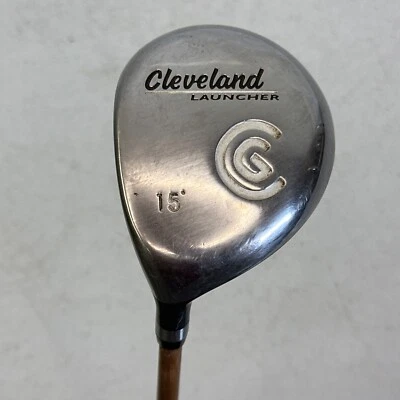 Cleveland Launcher 3 Fairway Wood 15° Gold Graphite Stiff LH 43.5” FREE SHIPPING - Image 1 of 4