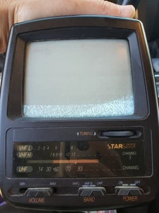 Starlite VHF Modelo TV8380 Portátil TV Baterías o Enchufe Coche 12V Enciende (D) - Imagen 1 de 12