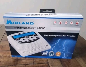 Radio de alerta meteorológica de emergencia Midland WR120B/WR120 NOAA nueva alerta temprana nueva en caja - Imagen 1 de 9