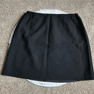 Lafayette 148 Wollrock schwarz gefüttert Damen Größe 24 W gesäumte Taille - Bild 1 von 9