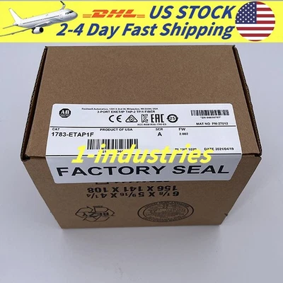 New Sealed Allen Bradley 1783-ETAP1F Series A Ethernet/IP Tapping 3 Ports - Image 1 of 4