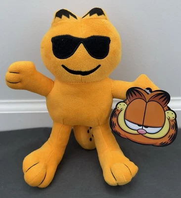 GARFIELD With Sunglasses 9” Plush Emotions Stuffed Animal Toy Factory Claw 2025 - Image 1 of 4