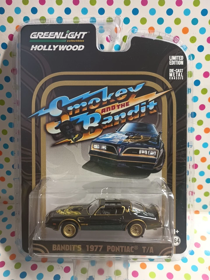 GREENLIGHT HOLLYWOOD SMOKEY AND THE BANDIT 1977 PONTIAC T/A NEW - Image 1 of 4