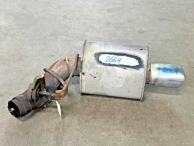 ⭐2015-2017 LINCOLN NAVIGATOR 3.5L REAR EXHAUST MUFFLER RESONATOR PIPE LOT2664 Foto 1 de 4