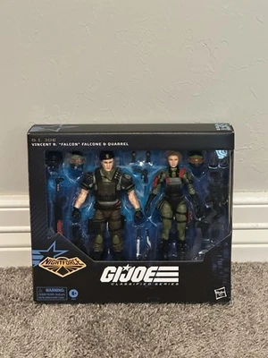 Boneco Gi Joe Classified #138 Falcon & Quarrel Night Force exclusivo Walmart - Imagem 1 de 2