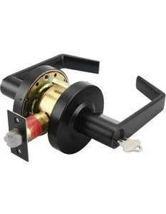 LYNN HARDWARE kommerzielles Türhebelschloss - Schwerlast abschließbarer Türgriff - Bild 1 von 11