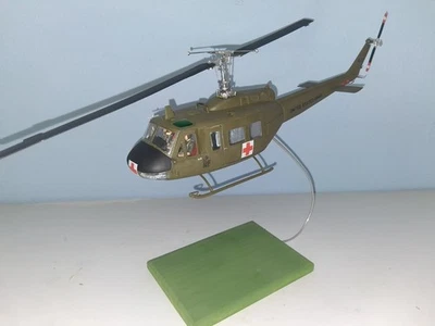 US Army BELL UH-1 Iroquois ' HUEY '  ( Dust - Off ) Helicopter Scale Model BiG - Image 1 of 4