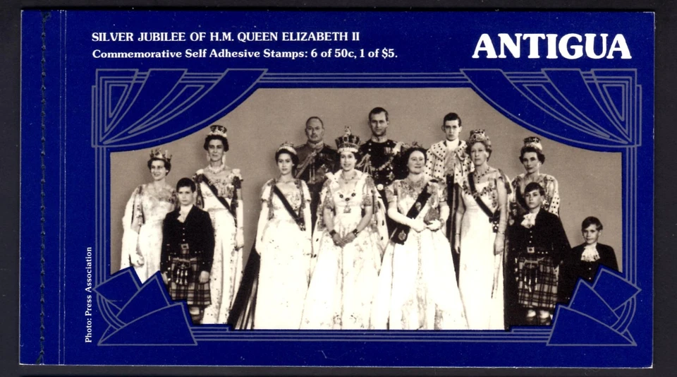 1981 Antigua, Silver Jubilee Booklet, complete MNH - Image 1 of 1