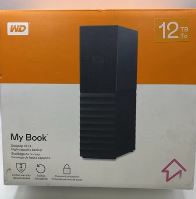 Disco duro externo de escritorio de 12 TB Western Digital Foto 1 de 4