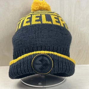 Pittsburgh Steelers Knitted  Winter Beanie - Picture 1 of 6