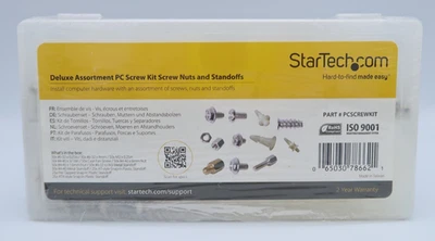 StarTech.com PCSCREWKIT Deluxe Assortment PC Screw Kit - Screw Nuts & Standoffs - Image 1 of 3