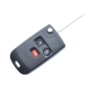 3 Buttons Remote Flip Folding Uncut Key Shell Case Cover For Ford Mazda 3BT 3B - Bild 1 von 7