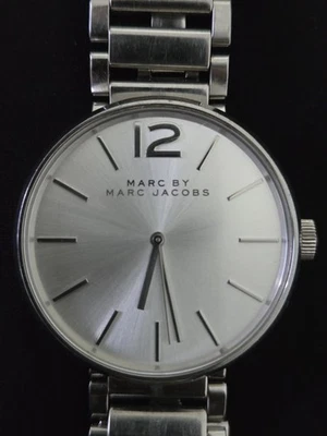 Reloj de cuarzo Marc Jacobs Peggy MBM3402 para mujer con esfera analógica de acero inoxidable WO439 Foto 1 de 4