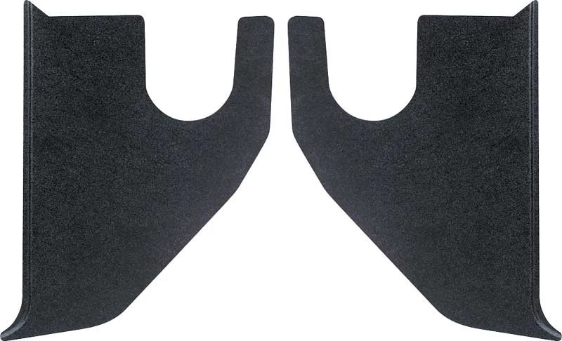 1967-72 Chevy GMC Pickup Blazer Jimmy Suburban; Interior Kick Panels; Black; - Image 1 of 1