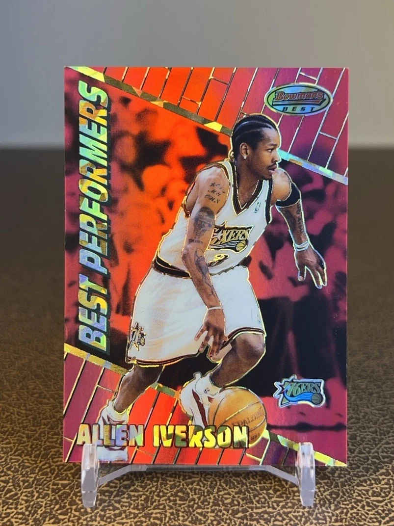 Bowman Allen Iverson Basketball Sports Trading Cards & Accessories