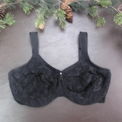 Wacoal Bra Womens 42C Full Coverage Lace Embroidered Underwire Lingerie Support - Image 1 of 4