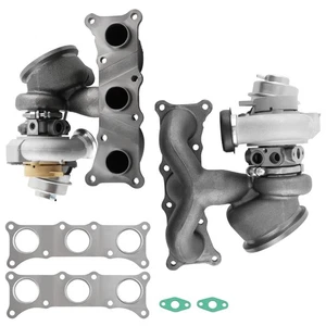 Par Turbocompresor TD03 BMW N54 3.0L X6 740i 740Li 326HP/306HP 2979ccm - Imagen 1 de 17