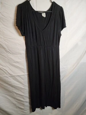 Vestido largo negro para mujer Merona talla mediana Foto 1 de 4