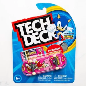 Tech Deck Finesse + Sonic The Hedgehog Amy Rose Ultra Raro Spin Master 2024 - Imagen 1 de 4