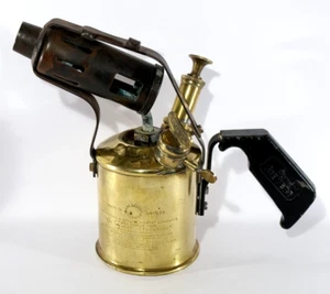 Brass BLOW LAMP / TORCH MAX SIEVERT Vintage Original Tool 16542 Stunning Item - Picture 1 of 17