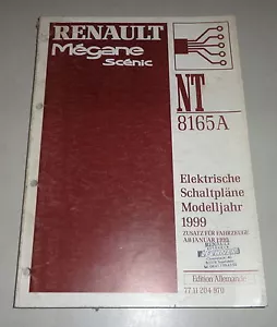 Manual De Taller Electricidad / Esquemas Eléctricos Renault Mégane Scénic -1999 - Imagen 1 de 1
